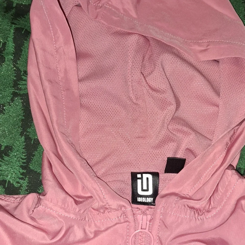 Ideology Peach Hooded Jacket Girl's Size Small - Picture 3 of 4